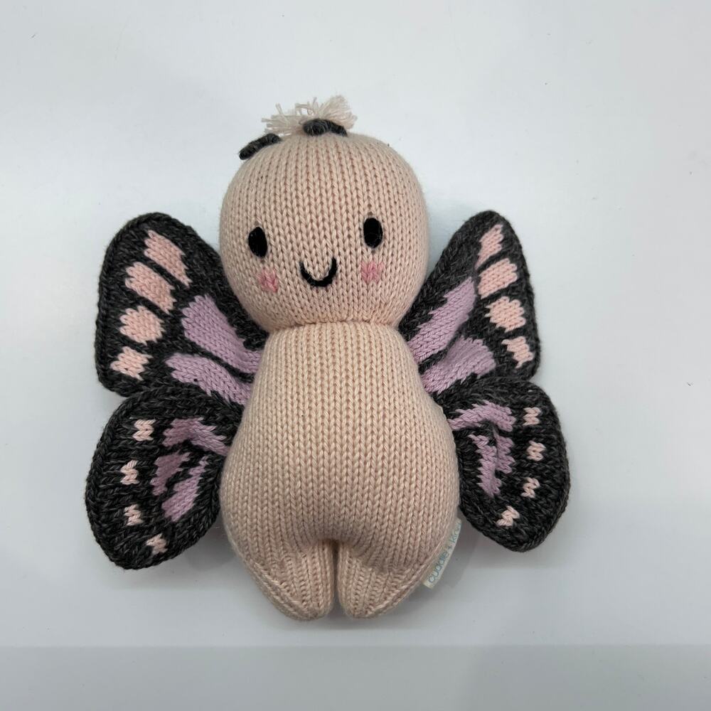 Cuddle + Kind Baby Butterfly Plush Stuffed Animal Baby Girl